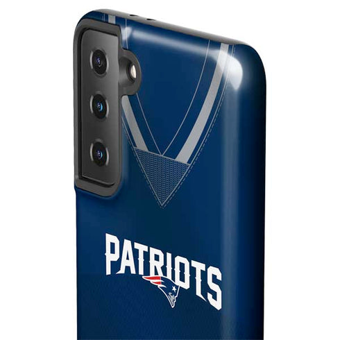 NFL New England Patriots Team Jersey Galaxy S21 Plus 5G Pro Case