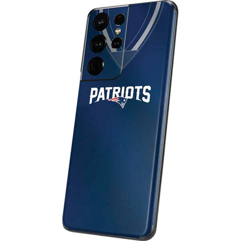 NFL New England Patriots Team Jersey Galaxy S21 Ultra 5G Skin