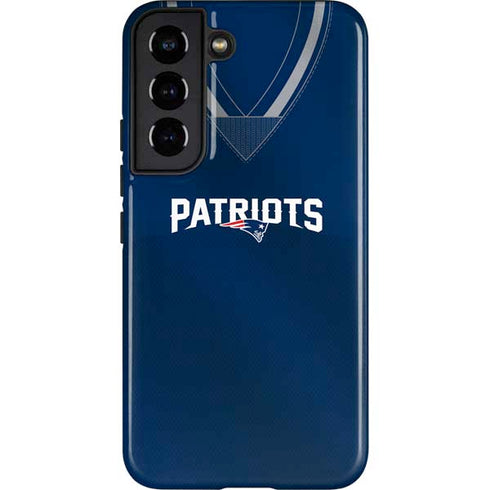 NFL New England Patriots Team Jersey Galaxy S22 Pro Case