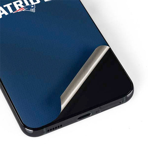 NFL New England Patriots Team Jersey Galaxy S22 Skin