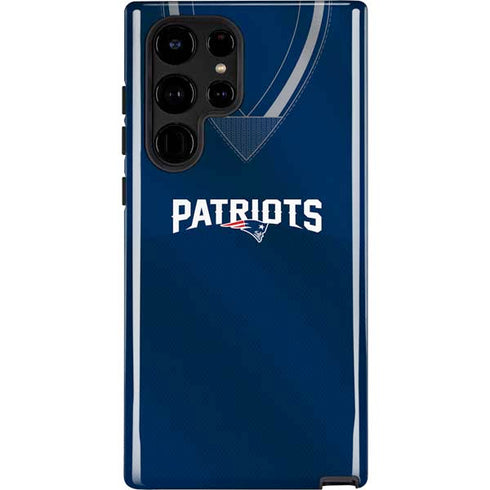 NFL New England Patriots Team Jersey Galaxy S22 Ultra Pro Case