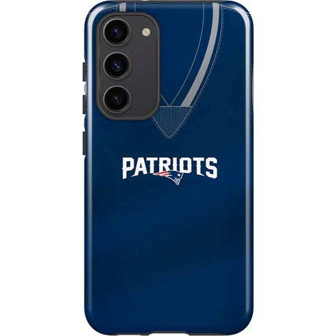 NFL New England Patriots Team Jersey Galaxy S23 Plus Pro Case