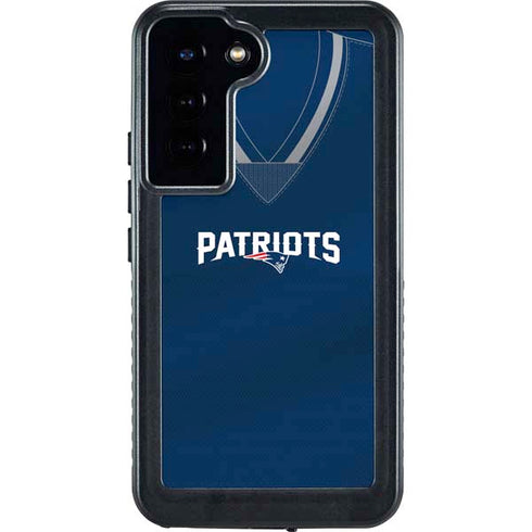 NFL New England Patriots Team Jersey Galaxy S23 Plus Waterproof Case