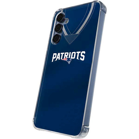 NFL New England Patriots Team Jersey Galaxy S24 Clear Case