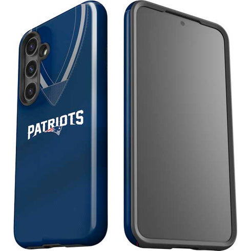 NFL New England Patriots Team Jersey Galaxy S24 Plus Impact Case