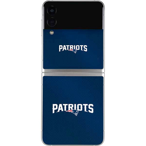 NFL New England Patriots Team Jersey Galaxy Z Flip3 5G Skin