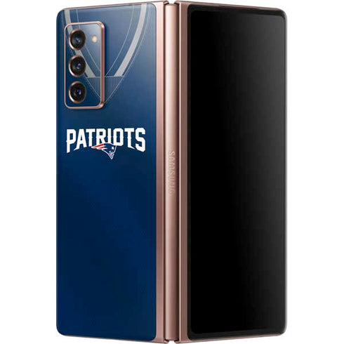 NFL New England Patriots Team Jersey Galaxy Z Fold2 5G Skin
