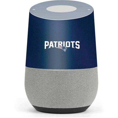 NFL New England Patriots Team Jersey Google Home Skin
