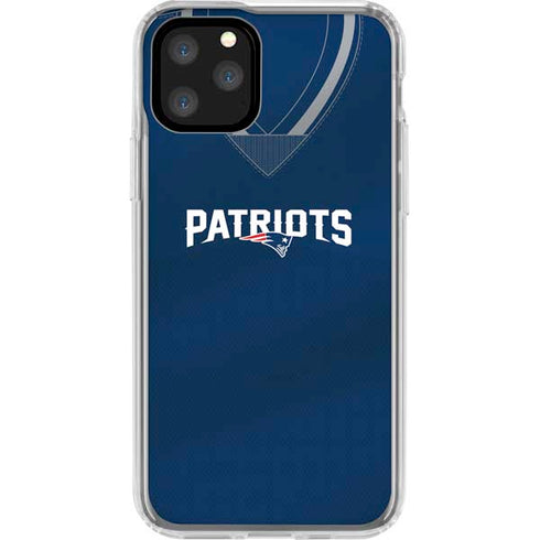 NFL New England Patriots Team Jersey iPhone 11 Pro Clear Case