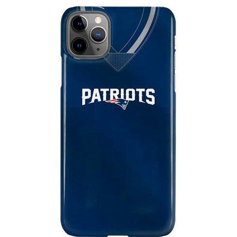 NFL New England Patriots Team Jersey iPhone 11 Pro Max Lite Case