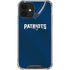 NFL New England Patriots Team Jersey iPhone 12 Clear Case