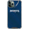 NFL New England Patriots Team Jersey iPhone 12 Pro Max Clear Case