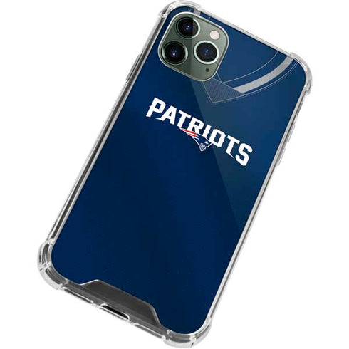 NFL New England Patriots Team Jersey iPhone 12 Pro Max Clear Case