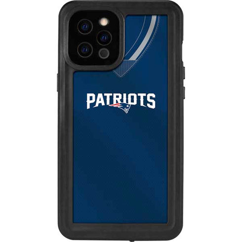 NFL New England Patriots Team Jersey iPhone 12 Pro Max Waterproof Case