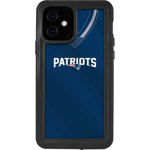 NFL New England Patriots Team Jersey iPhone 12 Waterproof Case