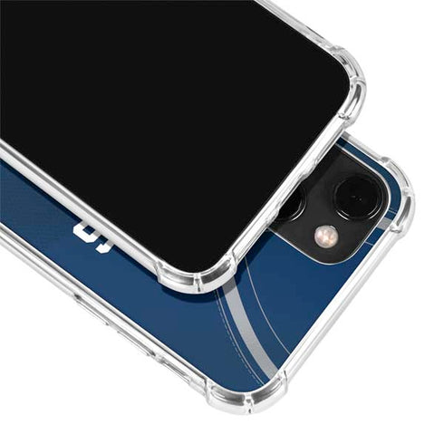 NFL New England Patriots Team Jersey iPhone 13 Mini Clear Case