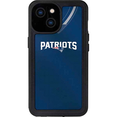 NFL New England Patriots Team Jersey iPhone 13 Mini Waterproof Case