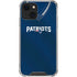 NFL New England Patriots Team Jersey iPhone 14 Plus Clear Case