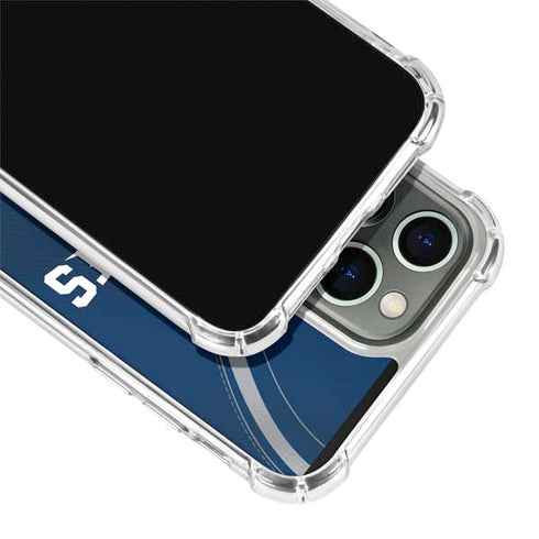 NFL New England Patriots Team Jersey iPhone 15 Pro Clear Case