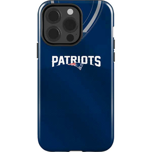 NFL New England Patriots Team Jersey iPhone 15 Pro Impact Case