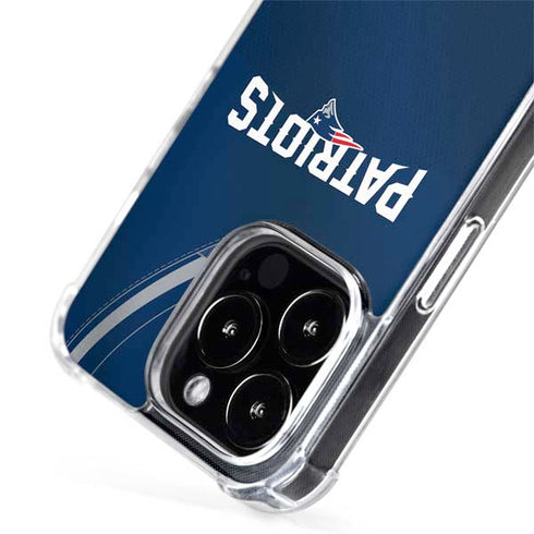 NFL New England Patriots Team Jersey iPhone 15 Pro MagSafe Case