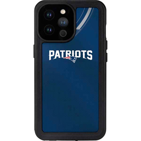 NFL New England Patriots Team Jersey iPhone 14 Pro Max Waterproof Case