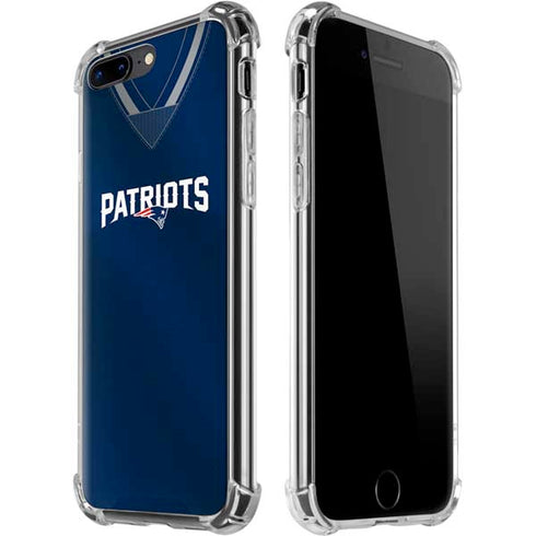 NFL New England Patriots Team Jersey iPhone 7/8 Plus Clear Case