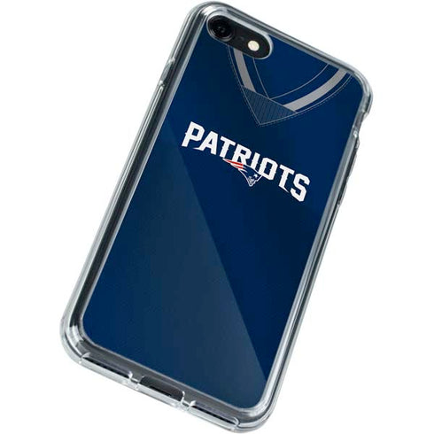 NFL New England Patriots Team Jersey iPhone SE (2nd & 3rd Gen) Clear Case
