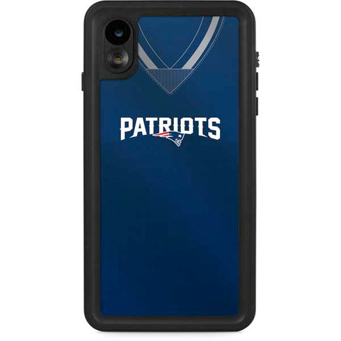 NFL New England Patriots Team Jersey iPhone XR Waterproof Case