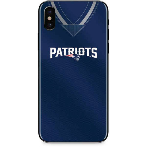 NFL New England Patriots Team Jersey iPhone XS Skin