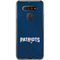 NFL New England Patriots Team Jersey LG K51/Q51 Clear Case