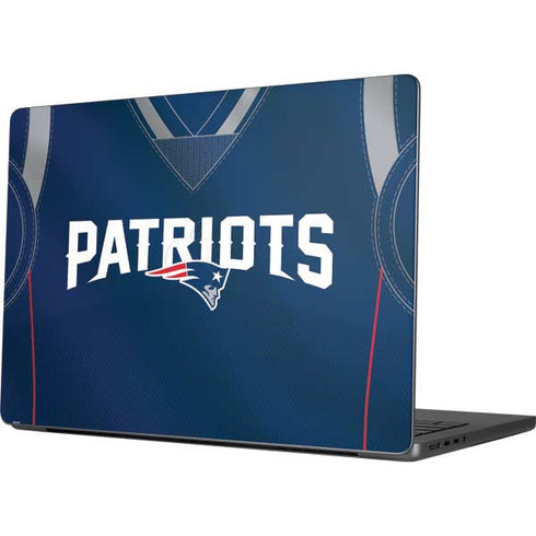 NFL New England Patriots Team Jersey MacBook Pro 14in (2021-24) Skin