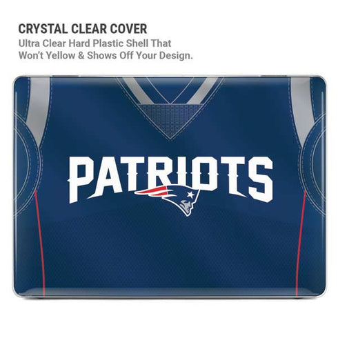 NFL New England Patriots Team Jersey MacBook Pro 16in (2021-25) Case plus Skin