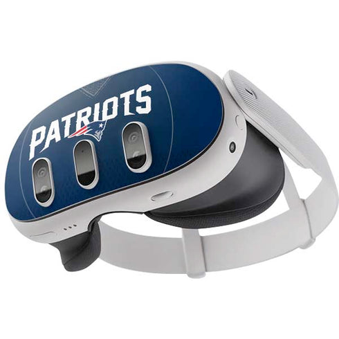 NFL New England Patriots Team Jersey Meta Quest 3 Skin