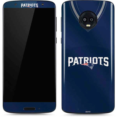 NFL New England Patriots Team Jersey Moto G6 Skin