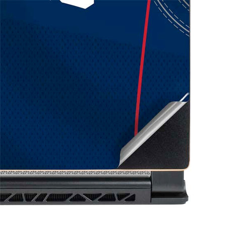 NFL New England Patriots Team Jersey MSI GS65 Stealth Laptop Skin