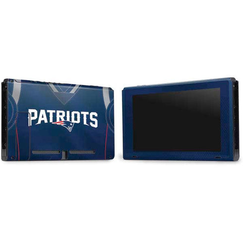 NFL New England Patriots Team Jersey Nintendo Switch Bundle Skin