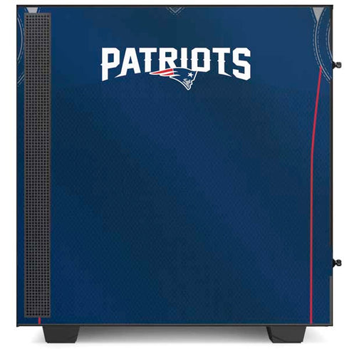 NFL New England Patriots Team Jersey NZXT H510 Compact ATX Mid-Tower Case Skin