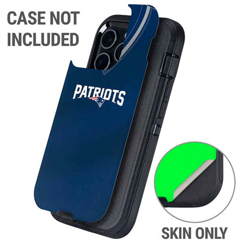 NFL New England Patriots Team Jersey Otterbox Defender iPhone Skin