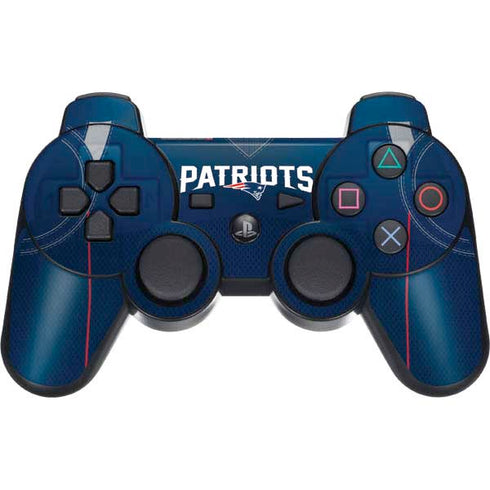 NFL New England Patriots Team Jersey PS3 Dual Shock wireless controller Skin
