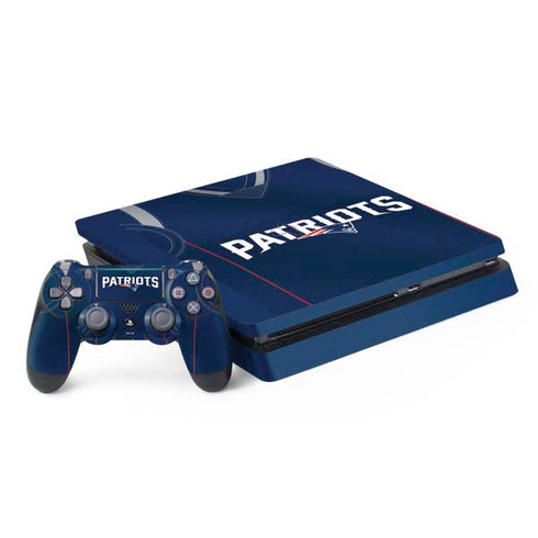 NFL New England Patriots Team Jersey PS4 Slim Bundle Skin