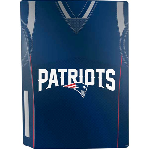 NFL New England Patriots Team Jersey PS5 Console Skin