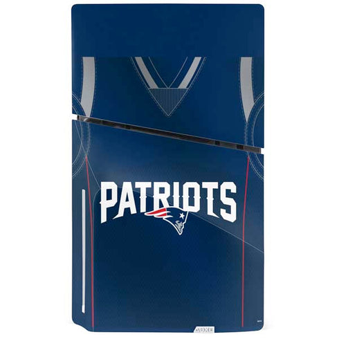 NFL New England Patriots Team Jersey PS5 Slim Disk Bundle Skin