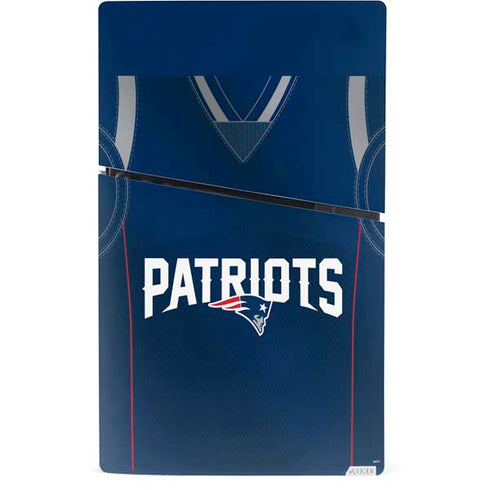 NFL New England Patriots Team Jersey PS5 Slim Digital Edition Console Skin
