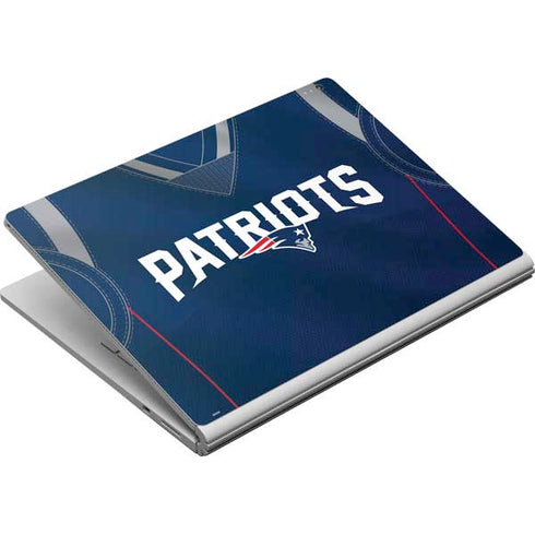 NFL New England Patriots Team Jersey Surface Book Skin