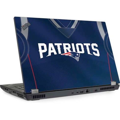 NFL New England Patriots Team Jersey Lenovo ThinkPad Skin