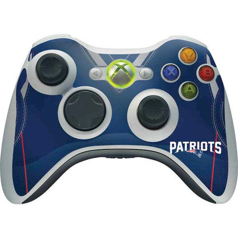 NFL New England Patriots Team Jersey Xbox 360 Wireless Controller Skin