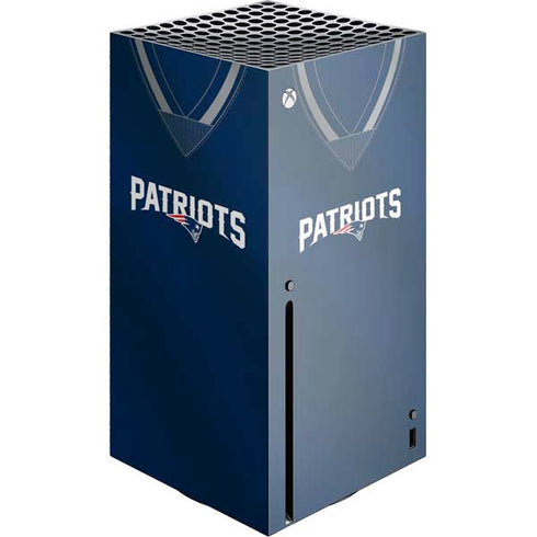 NFL New England Patriots Team Jersey Xbox Series X Console Skin