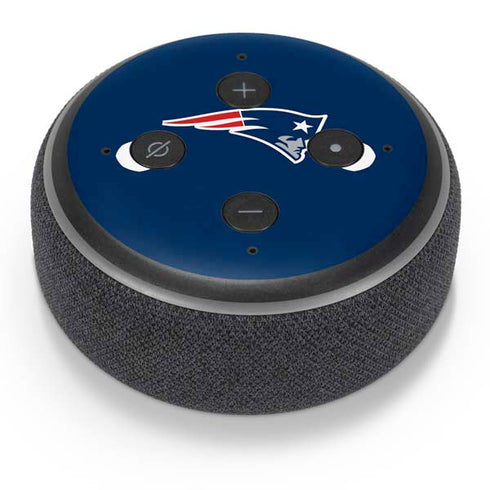 NFL New England Patriots Team Motto Amazon Echo Dot Skin