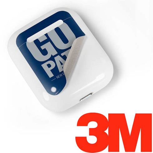 NFL New England Patriots Team Motto Apple AirPods Skin